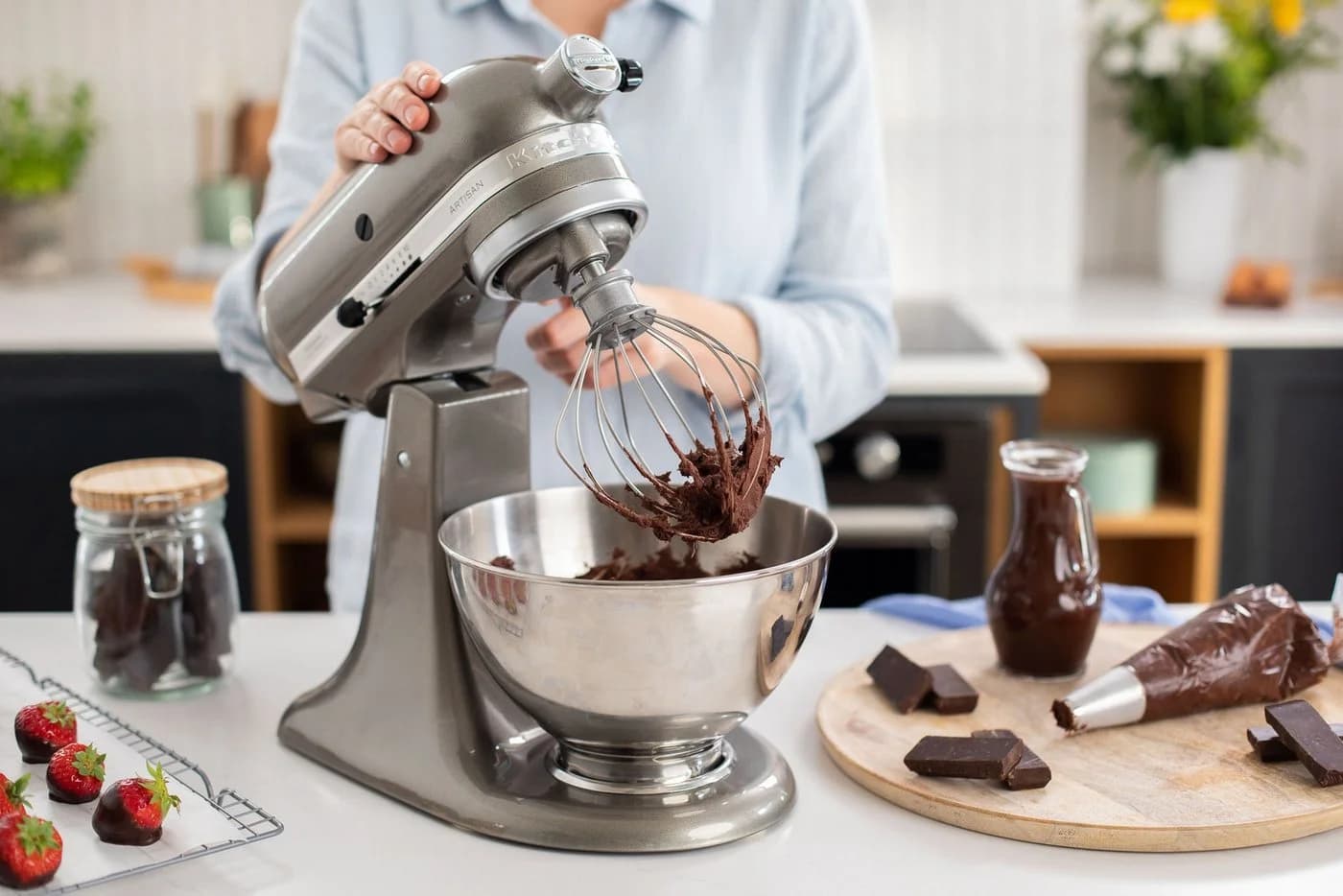 KitchenAid 3L Edelstahlschüssel für Küchenmaschine