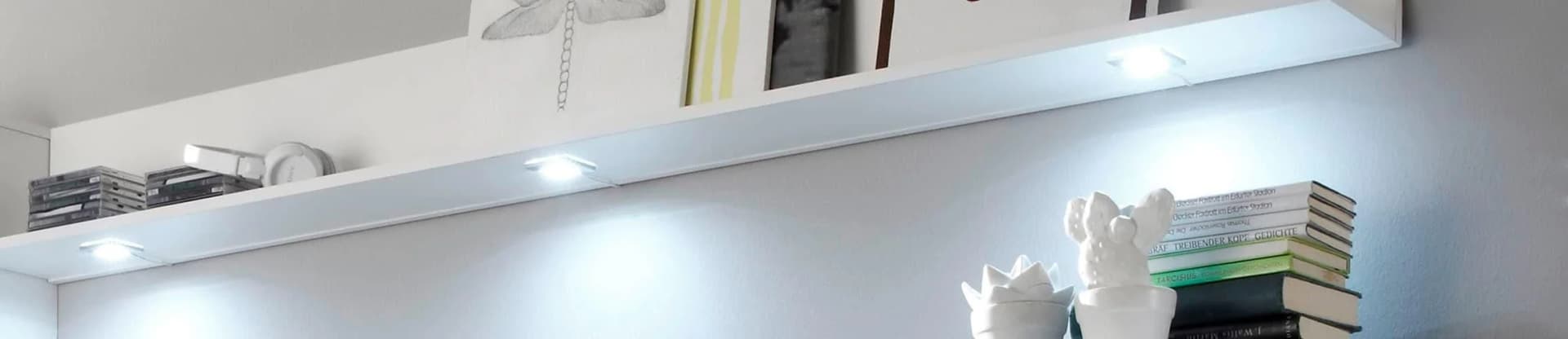 TRENDTEAM LED Unterbauleuchte Weiß Kaltweiß Mit Fußschalter