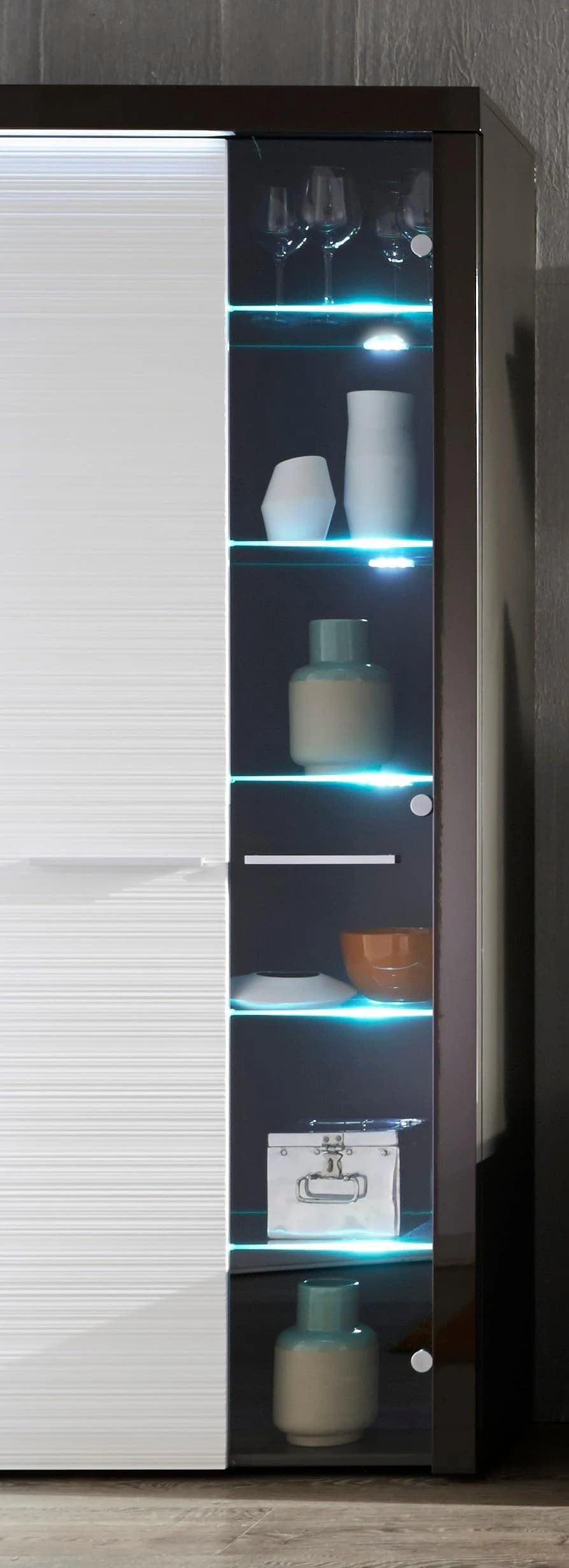 TRENDTEAM LED Schrankinnenraumbeleuchtung Kaltweiß mit Fußschalter