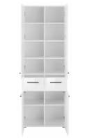 trendteam Hochschrank Skin Weiß Hochglanz Badschrank Bild 5