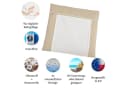 Babymajawelt Wickelauflage 3-teilig Beige Baumwolle Bild 1