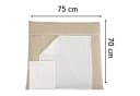 Babymajawelt Wickelauflage 3-teilig Beige Baumwolle Bild 4