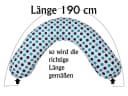 Babymajawelt Stillkissenbezug Ersatzbezug für Stillkissen ver. Modelle, 1 Stück, Pflegeleicht, mit Reißverschluss Bild 1