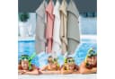 Babymajawelt Badetuch mit Kapuze 120x120 cm Beige Baumwolle Bild 5