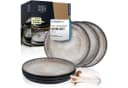 Moritz & Moritz Geschirr-Set VIDA Dessertteller Beige 6-tlg. Porzellan Bild 2