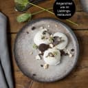 Moritz & Moritz Geschirr-Set VIDA Dessertteller Beige 6-tlg. Porzellan Bild 4