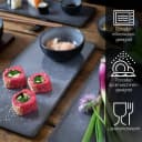 Moritz & Moritz 29tlg. Sushi Set Blau/Grau Porzellan & Bambus Bild 3