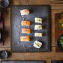 Moritz & Moritz Sushi Set 29-tlg. Anthrazit Grau Bambus Bild 1