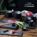 Moritz & Moritz Sushi Set 29-tlg. Anthrazit Grau Bambus Bild 3