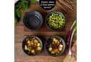 Moritz & Moritz Miso Schalen Set 4-teilig Anthrazit Porzellan Bild 5