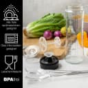 Moritz & Moritz Dressingshaker Glas 500 ml mit Skala Bild 1
