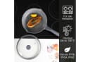 Moritz & Moritz Bratpfanne 26 cm mit Deckel Grau Aluminium Antihaft Bild 3