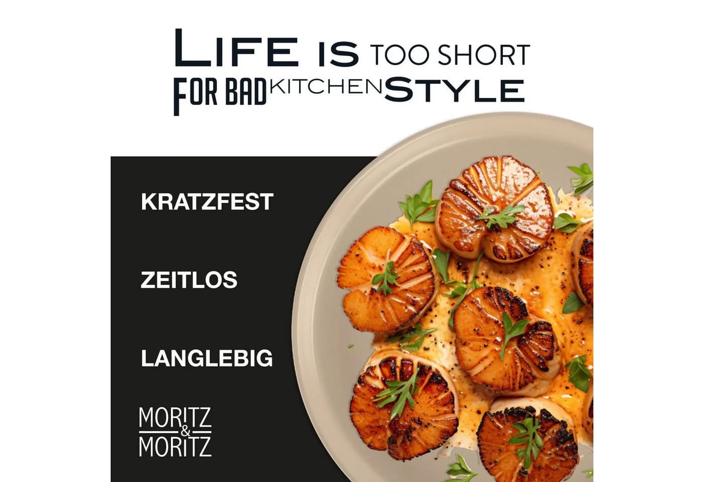 Moritz & Moritz Kombiservice NORDIC 18-tlg Geschirrset Beige Steinzeug - Bild 4