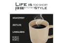 Moritz & Moritz Tasse NORDIC 6x Taupe Steinzeug Bild 3