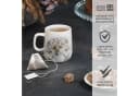 Moritz & Moritz Tasse BLOSSOM Kaffeebecher 6-tlg. Grau Floral Bild 4