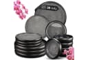 Moritz & Moritz Tafelservice SOLID Geschirr Set Anthrazit 36-tlg Bild 2