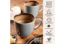 Moritz & Moritz Tassen Set 6-tlg. Organic Steinzeug Beige Schwarz Bild 4