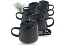 Moritz & Moritz Tasse SOLID Kaffeebecher 6er Anthrazit Steinzeug Bild 2