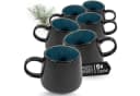 Moritz & Moritz Tasse SOLID Kaffeebecher 6er Blau Steinzeug Bild 2