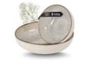 Moritz & Moritz Servierschüssel BLOSSOM 2er Set Grau Floral Bild 2