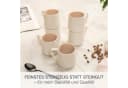 Moritz & Moritz CAVO Kaffeebecher Set 6-tlg. Almond Steinzeug Bild 4