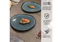 Moritz & Moritz Servierplatte ORGANIC 2er Set Blau Steinzeug Bild 4