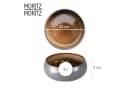 Moritz & Moritz Servierschale SOLID Beige Steinzeug Bild 1