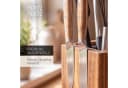 Moritz & Moritz Magnet-Messerblock drehbar Akazie Bild 5