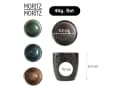 Moritz & Moritz Espressotasse SOLID 4-tlg. Bunt Steinzeug Bild 3