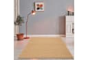 THEKO Happy Cotton Fleckerl Teppich Handgewebt Beige Bild 2