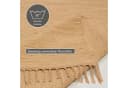 THEKO Happy Cotton Fleckerl Teppich Handgewebt Beige Bild 5