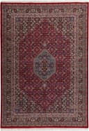 THEKO Orientteppich Benares Bidjar Rot Handgeknüpft Bild 1