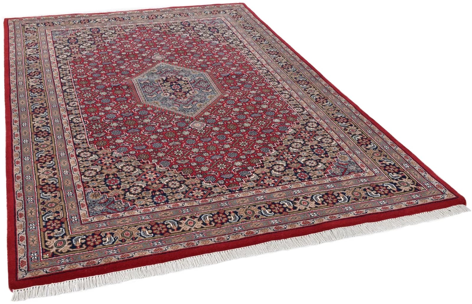 Orientteppich THEKO Benares Bidjar Rot Handgeknüpft