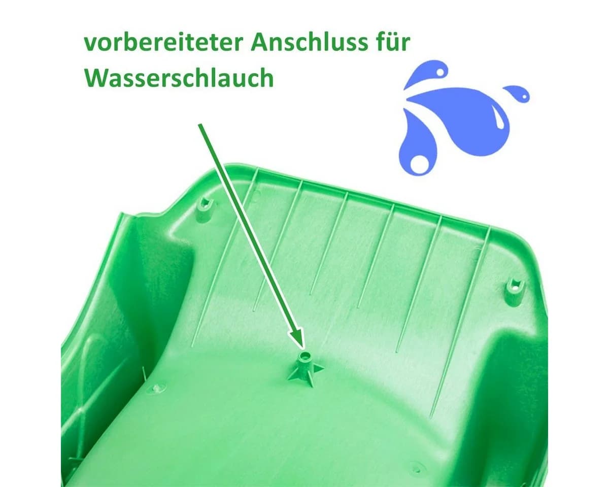 ONDIS24 Wellenrutsche Grün UV- und witterungsbeständig - Bild 3