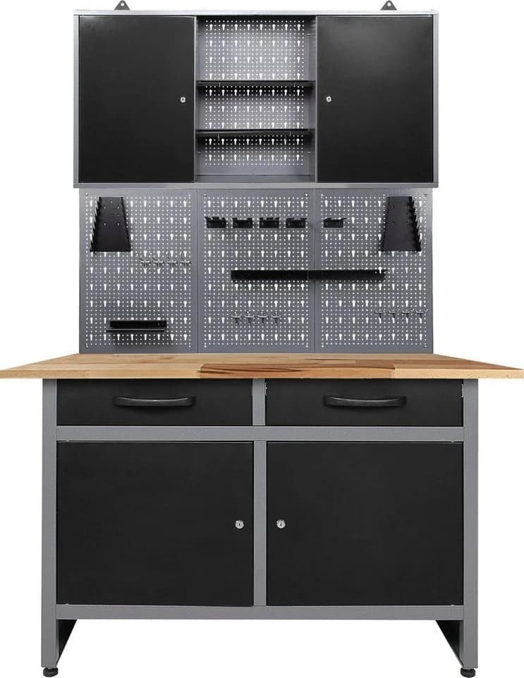 ONDIS24 Werkstatt-Set Werner Metall Lochwandsystem - Bild 2