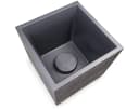 ONDIS24 Pflanzkübel Vulkan 40 Anthrazit mit Wasserspeicher Bild 4