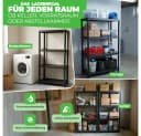 ONDIS24 Steckregal 3er Pack Anthrazit Kunststoff Schwerlastregal Bild 3