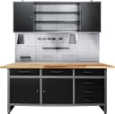 ONDIS24 Werkstatt-Set Karsten 160 cm mit LED-Beleuchtung Bild 2