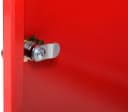 ONDIS24 Hängeschrank Ben 2-türig rot Stahl Bild 5