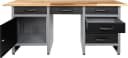 ONDIS24 Werkbank Harry Schwarz Anthrazit Metall Bild 1