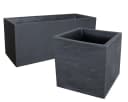 ONDIS24 Blumenkasten Set Pierre Vulkansteinoptik Grau Bild 2