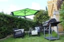 ONDIS24 Marktschirm Sonnenschirm 3m mit Kurbel & Knickgelenk Bild 5