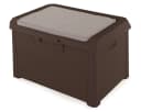 ONDIS24 Kissenbox Santo Kompakt Braun mit Sitzkissen Bild 3