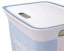 ONDIS24 Wäschekorb Moda 60L mit Deckel und Belüftung Bild 5