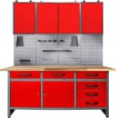 Werkstatt-Set ONDIS24 Rot LED-Beleuchtung Bild 2