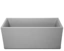 ONDIS24 Pflanzkübel Vulkan 100cm Grau Vulkanoptik mit Wasserspeicher Bild 2