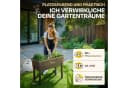 ONDIS24 Hochbeet Victoria Braun mit Deckel & Gewächshaus-Funktion Bild 1