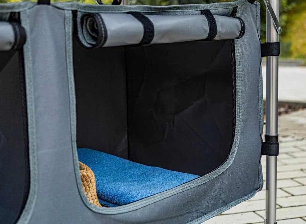 ONDIS24 Campingschrank mit 2 Fächern Aluminiumrahmen - Bild 5