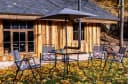 ONDIS24 6-tlg. Gartenmöbel-Set mit Tisch, Klappstühlen & Sonnenschirm Bild 1