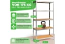 ONDIS24 Metallregal Thomas 5 Böden Schwerlast Bild 1